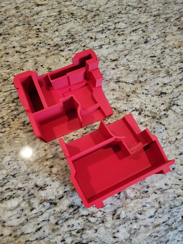 Milwaukee M12 Detail Orbital Sander (2531-20) Insert | Fits Milwaukee Packout Container Model 48-22-8435Milwaukee M12 Sander Insert