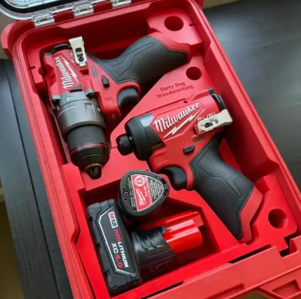 Milwaukee Packout Insert For M12 Drill & Impact Gen 3 (Models 3404-20 & 3453-20) | Fits Milwaukee Packout Case 48-22-8435