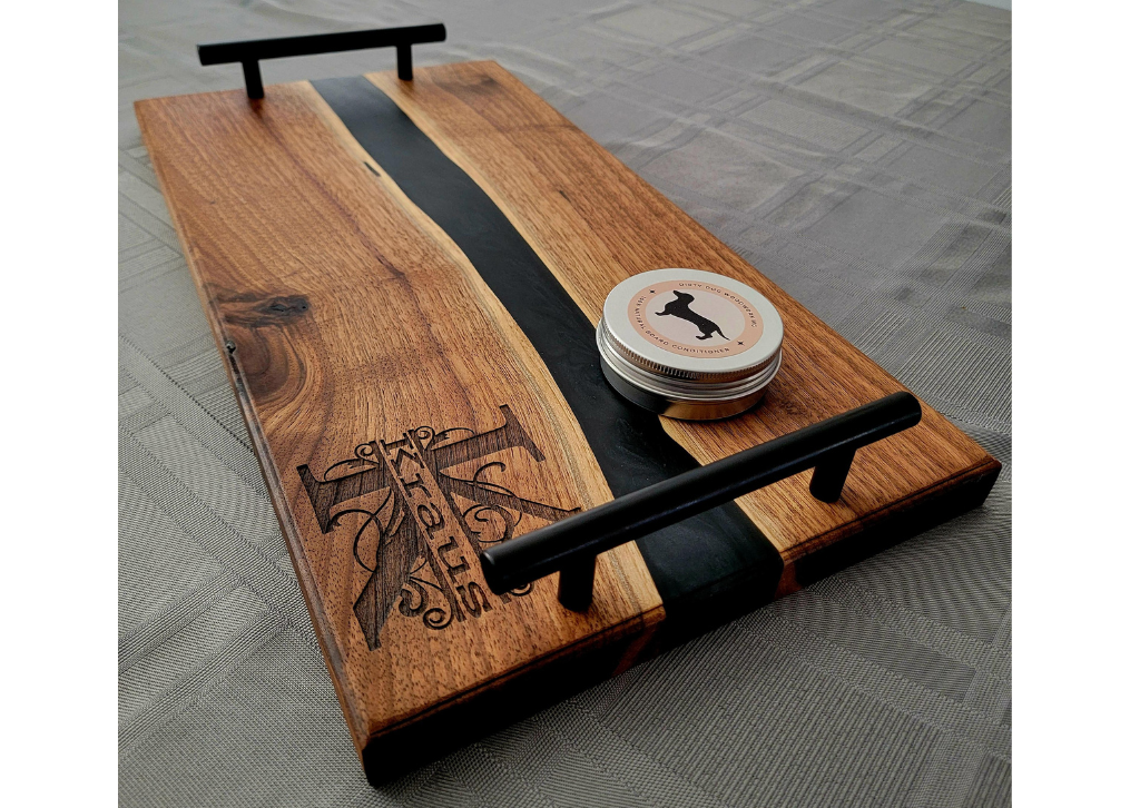 Epoxy River Serving Boards