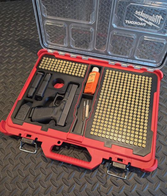 Milwaukee Packout Insert For Pistol | Fits Milwaukee Packout Case 48-22-8431