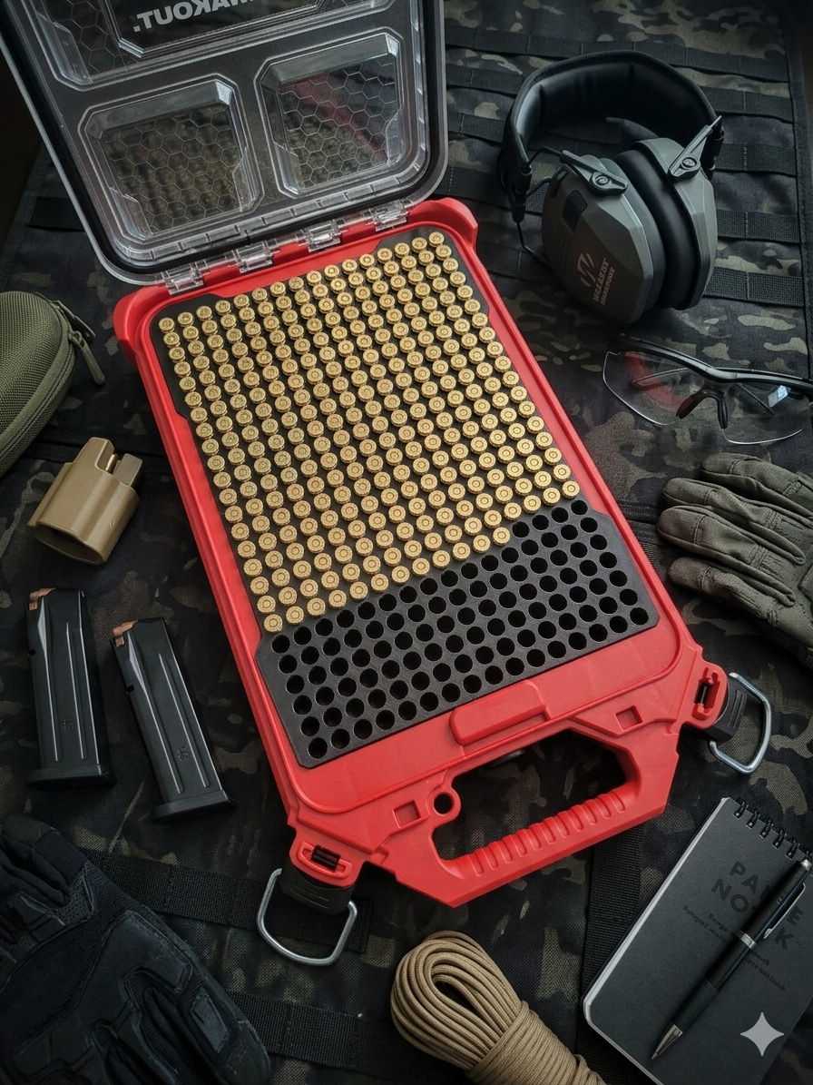 Milwaukee Packout Insert For Ammunition | Fits Milwaukee Packout Case 48-22-8436
