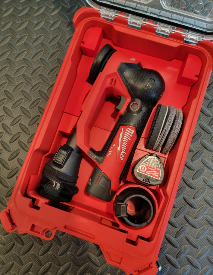 Milwaukee Packout Insert For 3 Inch Random Orbit Detail Sander (2535-20) | Fits Milwaukee Packout Case 48-22-8435