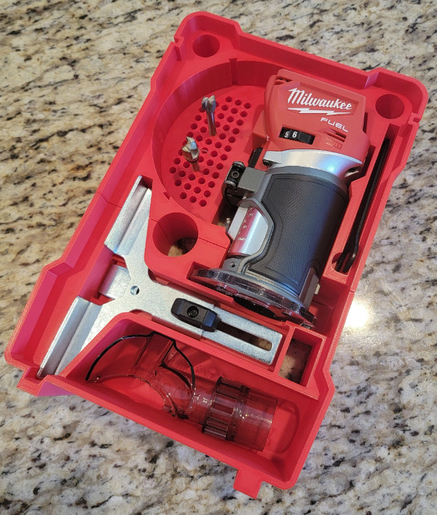 Milwaukee Packout Insert For M18 Compact Router Packout (Model 2723-20 ...