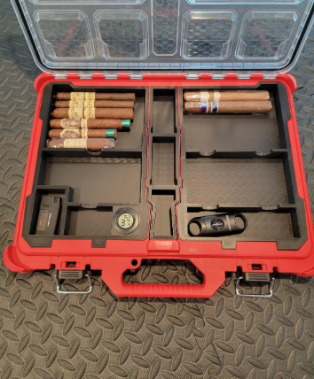 Milwaukee Packout Insert For Cigar Humidor | Fits Milwaukee Packout Case 48-22-8431