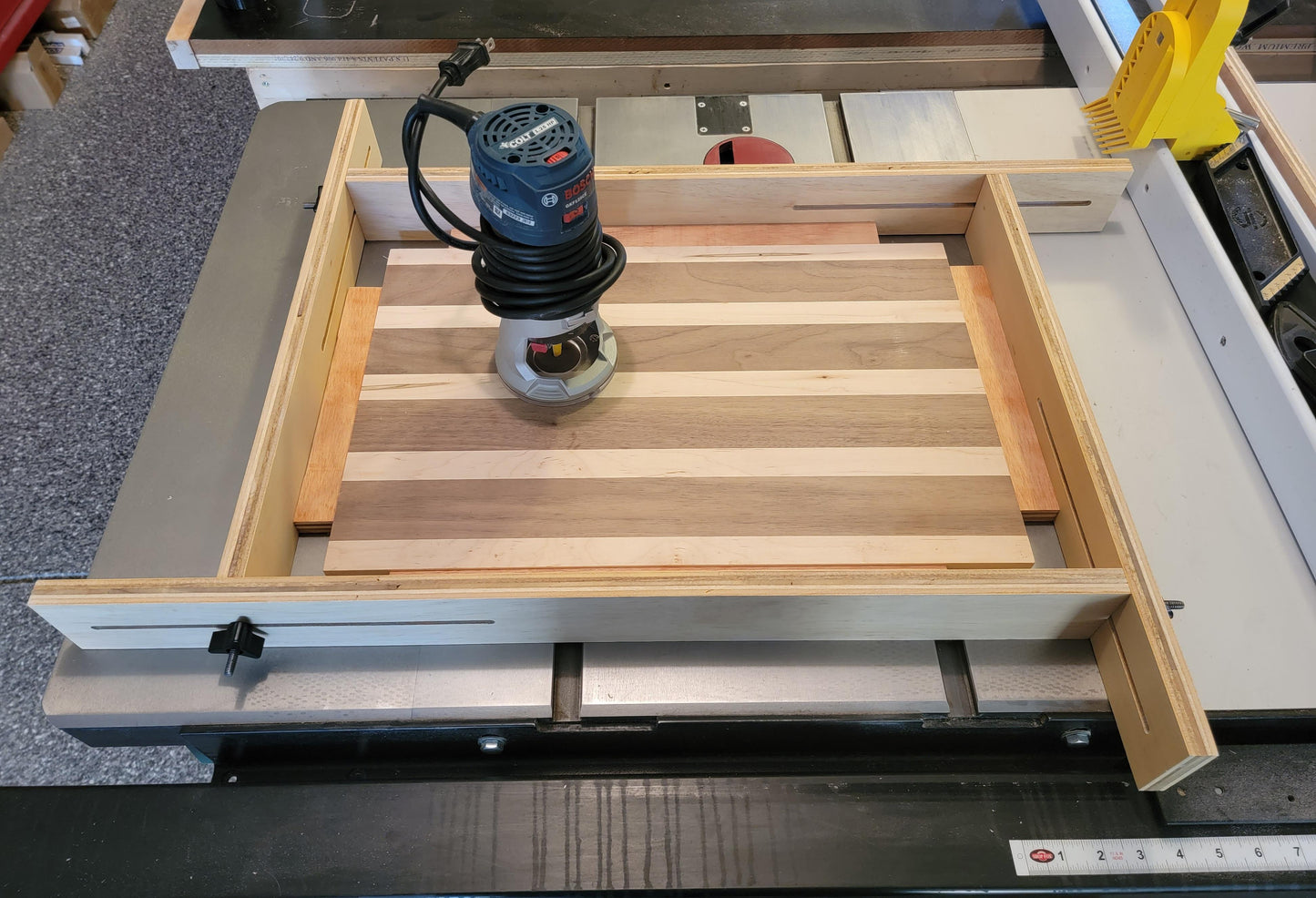 Juice Groove Jig For Cutting Boards