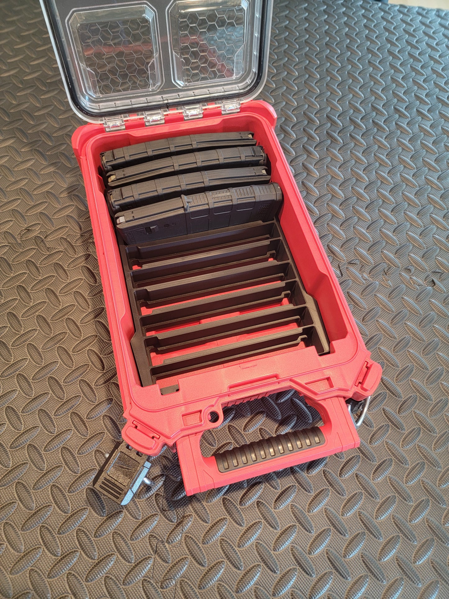 Milwaukee Packout Magazine Storage For AR Style Magazine | Fits Milwaukee Packout Case 48-22-8435
