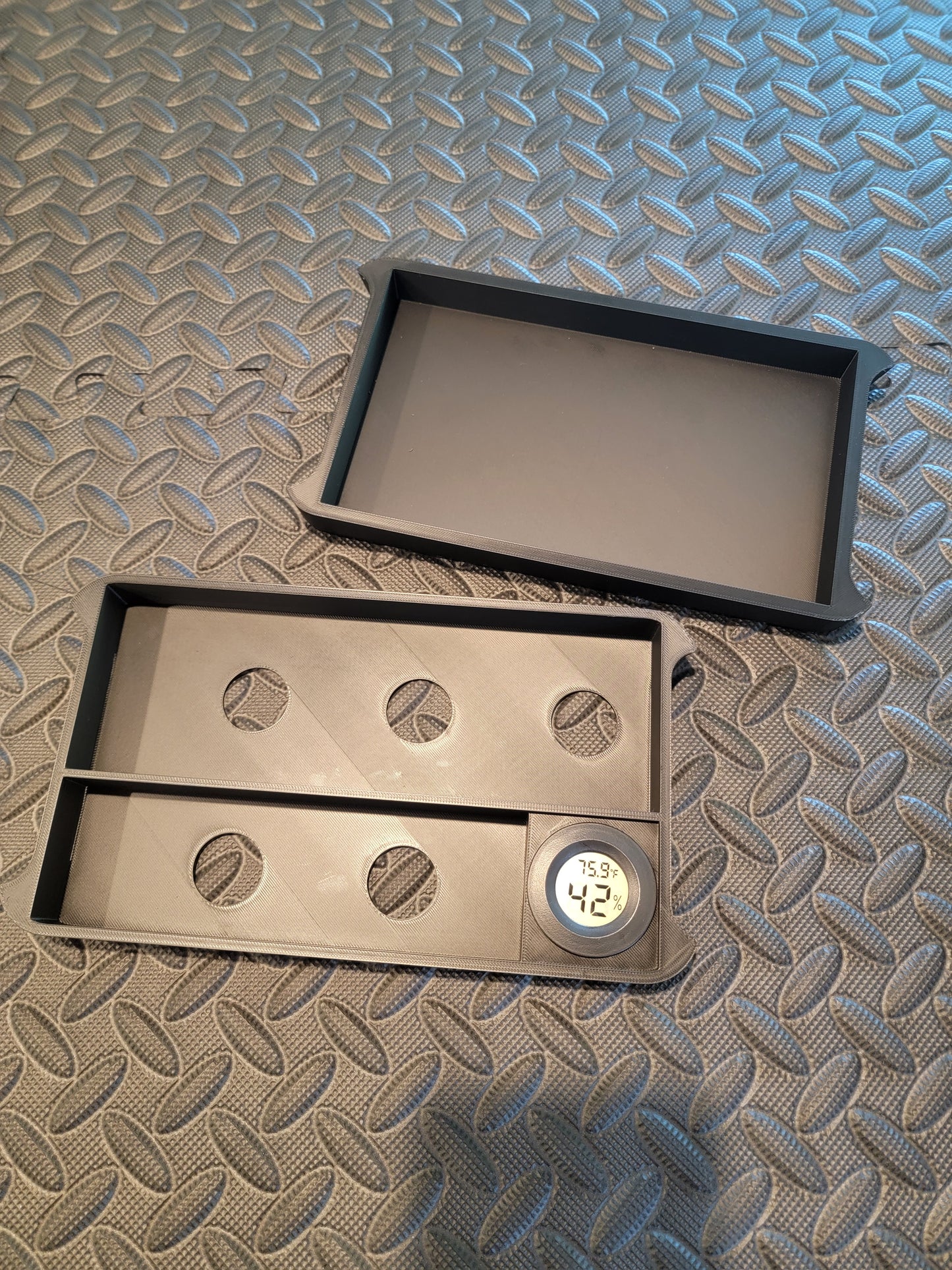 Cigar Humidor Insert With Included Hygrometer | Fits Pelican R60 Personal Utility Ruck Case SKU: RKR600-0000