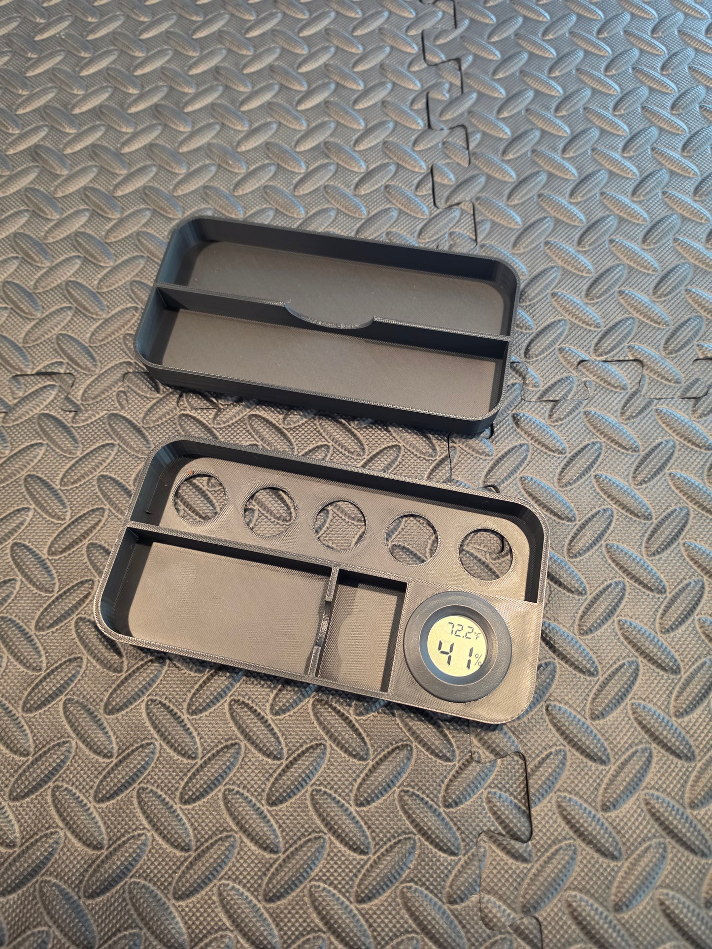 Cigar Humidor Insert With Included Hygrometer For Yeti GoBox 1 Gear Case