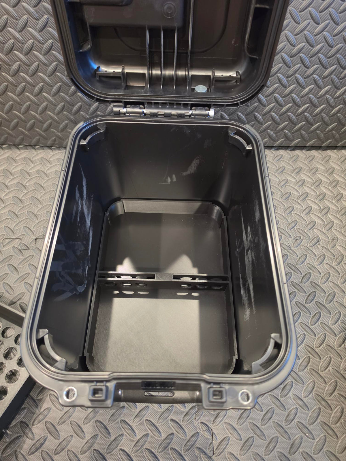 Humidor Insert Kit Compatible with YETI GoBox 15 | 70+ Cigar Capacity, 3-Tier Storage & Hygrometer