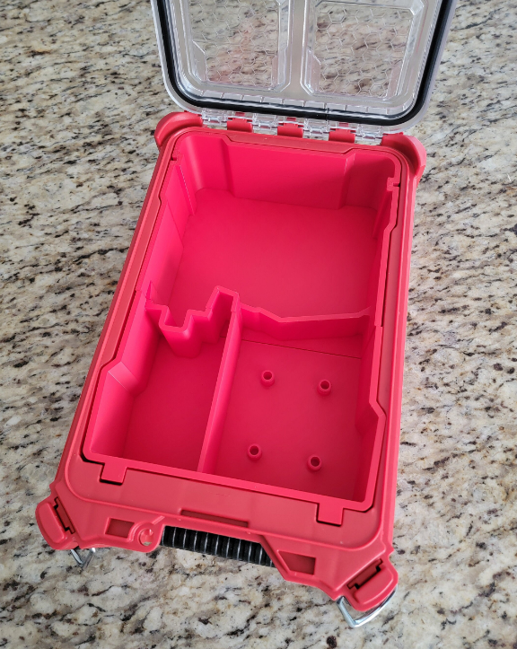 Insert For  Milwaukee M12 Installation Driver 2505-20 | Fits Milwaukee Packout Container Model 48-22-8435