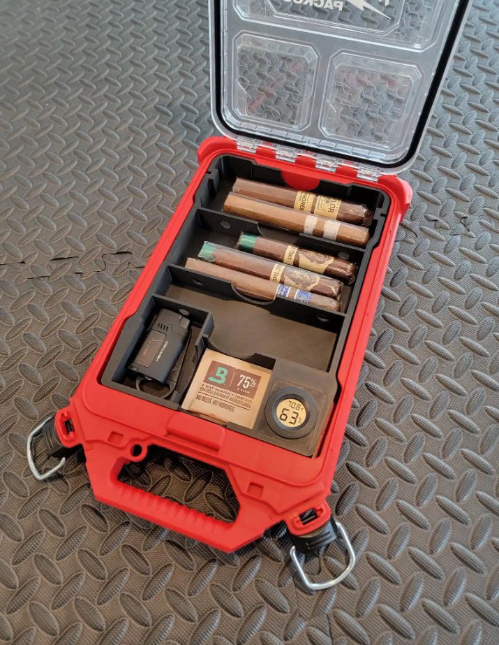 Milawukee Packout Insert For Cigar Humidor | Fits Milwaukee Packout Case  48-22-8436
