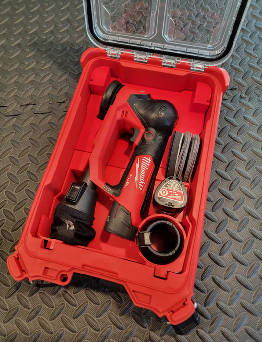 Milwaukee Packout Insert For 3 Inch Random Orbit Detail Sander (2535-20) | Fits Milwaukee Packout Case 48-22-8435