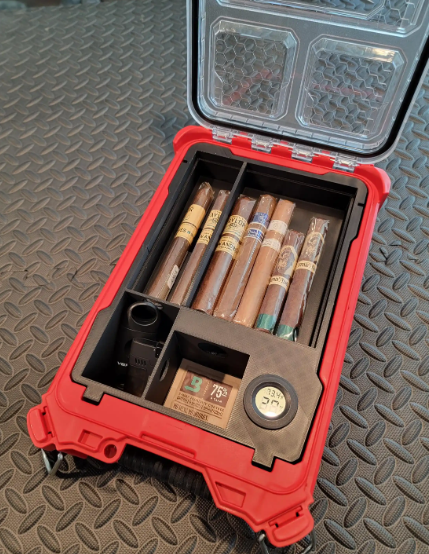 Milwaukee Packout Insert For Cigar Humidor | Fits Milwaukee Packout Case 48-22-8435