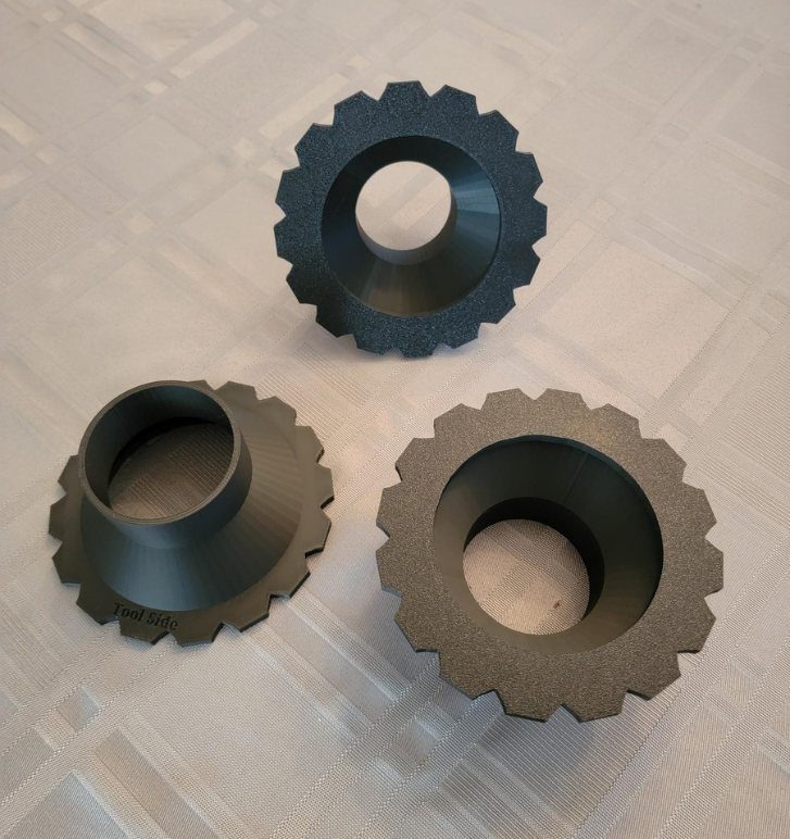 3D Printed Magnetic Dust Port – 4" Quick Disconnect For Woodworking, USA Made