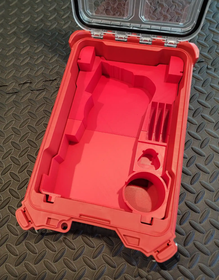 Milwaukee Packout Insert For 3 Inch Random Orbit Detail Sander (2535-20) | Fits Milwaukee Packout Case 48-22-8435