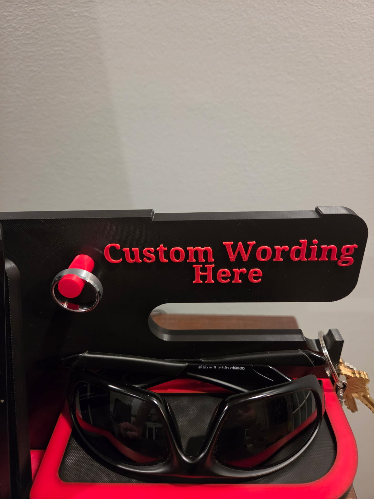 Personalized Nightstand Organizer & Desk Docking Station