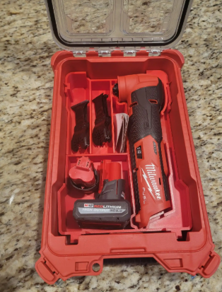 Milwaukee Packout Insert For M12 Multi-Tool (Models 2426-20 & 2526-20) | Fits Milwaukee Packout Case 48-22-8435