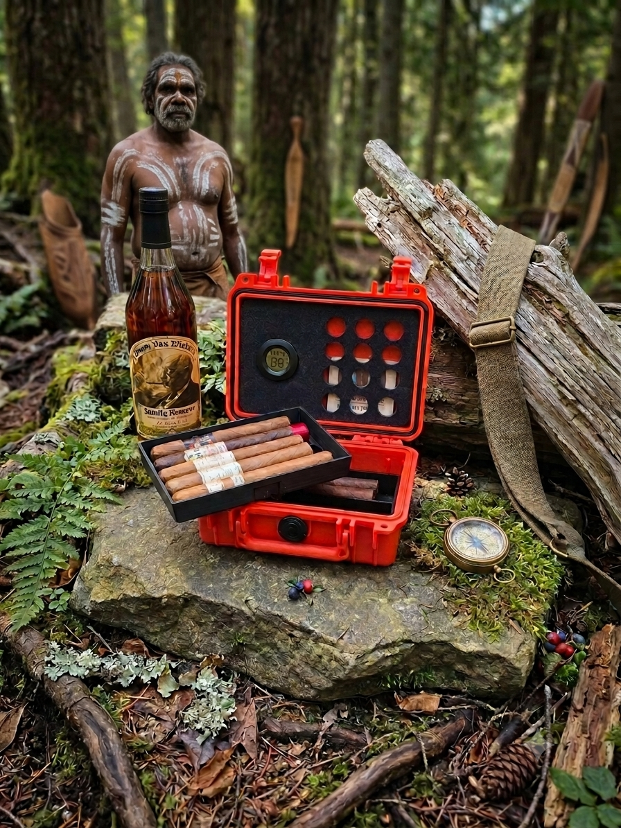 Pelican 1120 Cigar Humidor Insert Kit – Travel Humidor with Digital Hygrometer