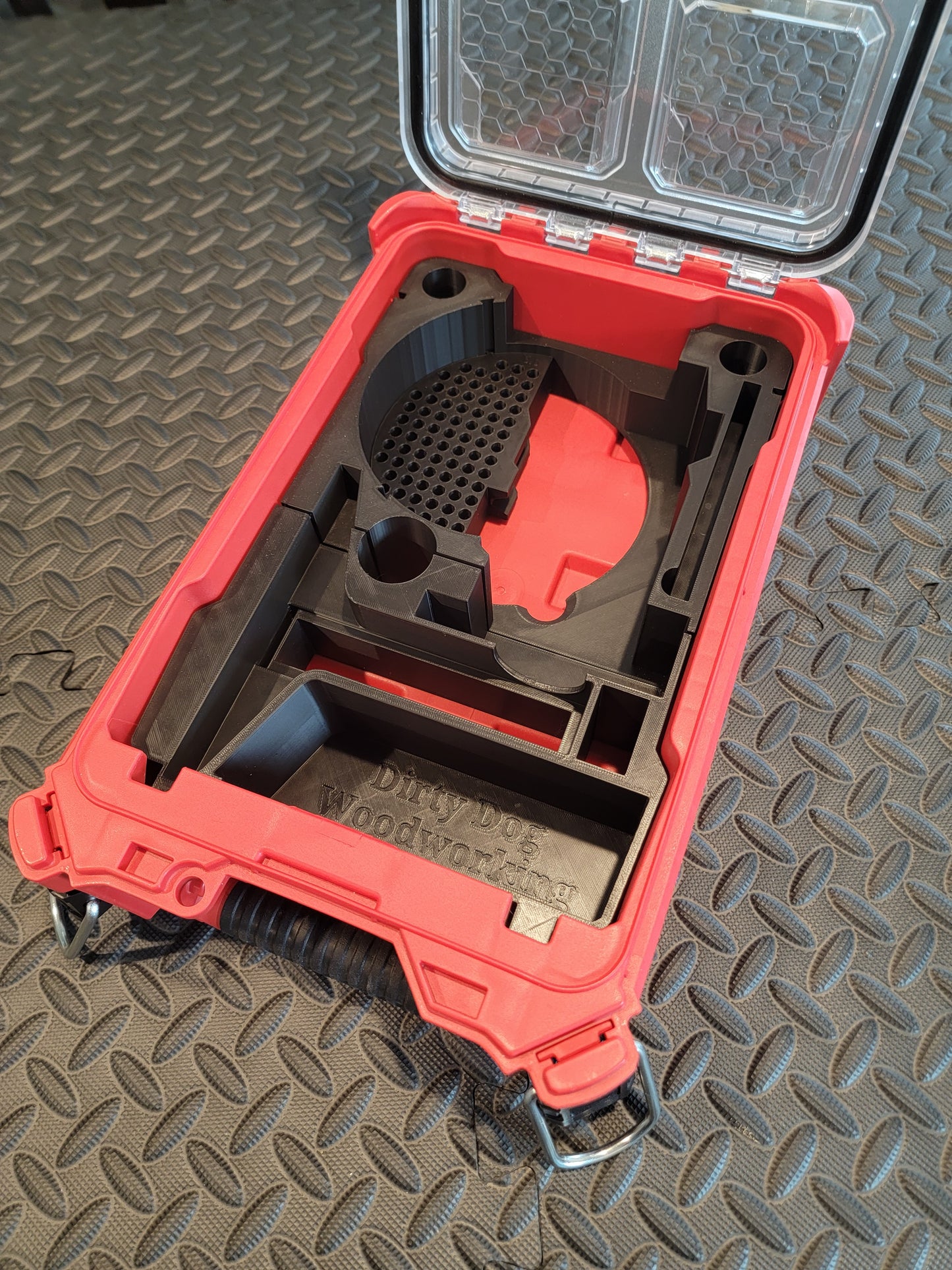 Milwaukee Packout Insert For M18 Compact Router Packout (Model 2723-20) | Fits Milwaukee Packout Case 48-22-8435